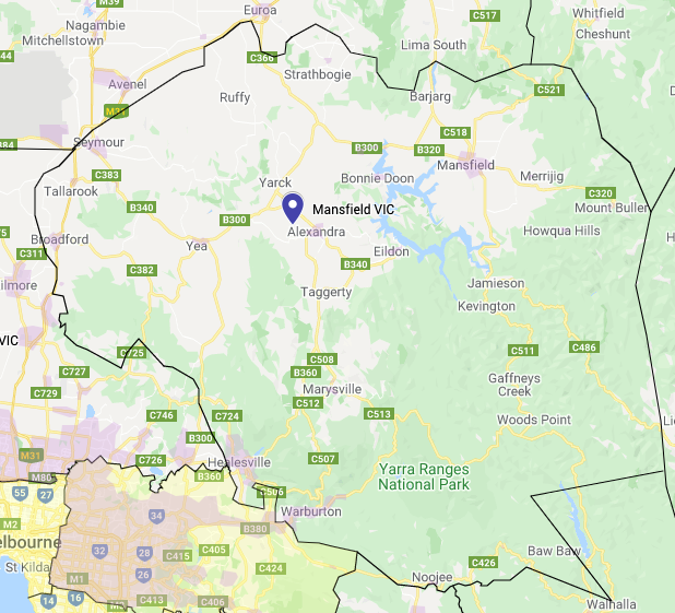 Mansfield Water Tank Cleaning service area map